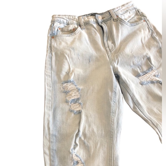 wild fable, distressed highest rise mom jean - Picture 3 of 12